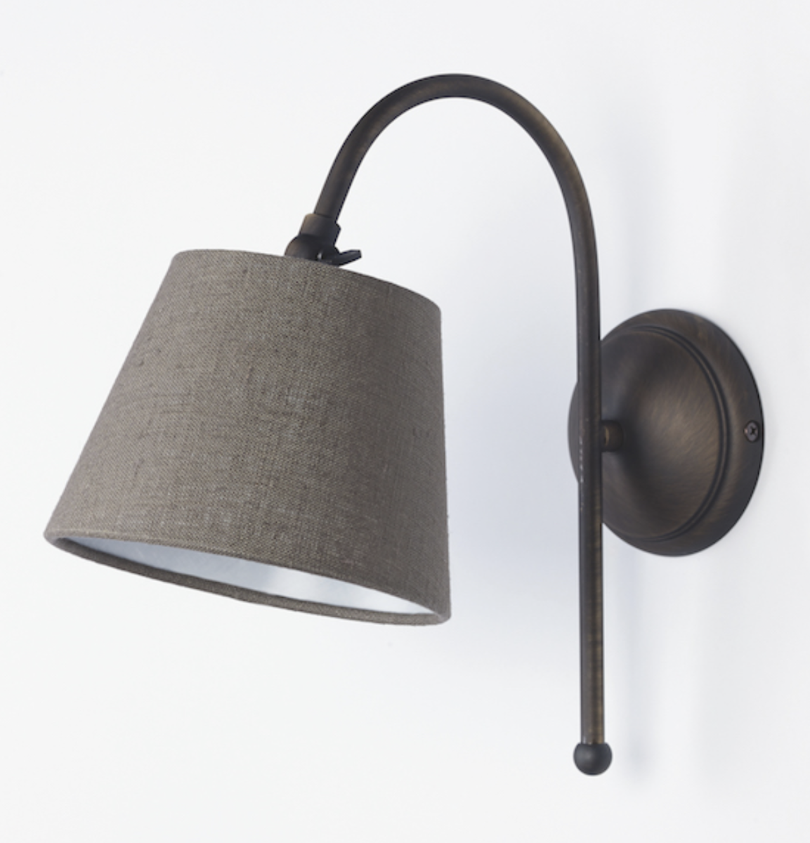 Retro wandlamp ijzeren industriële wandlamp E27 glazen lampenkap wandverlichting eenvoudig restaurant thuisbar slaapkamer nacht gang decoratieve verlichting muur spot binnenwandlamp Large