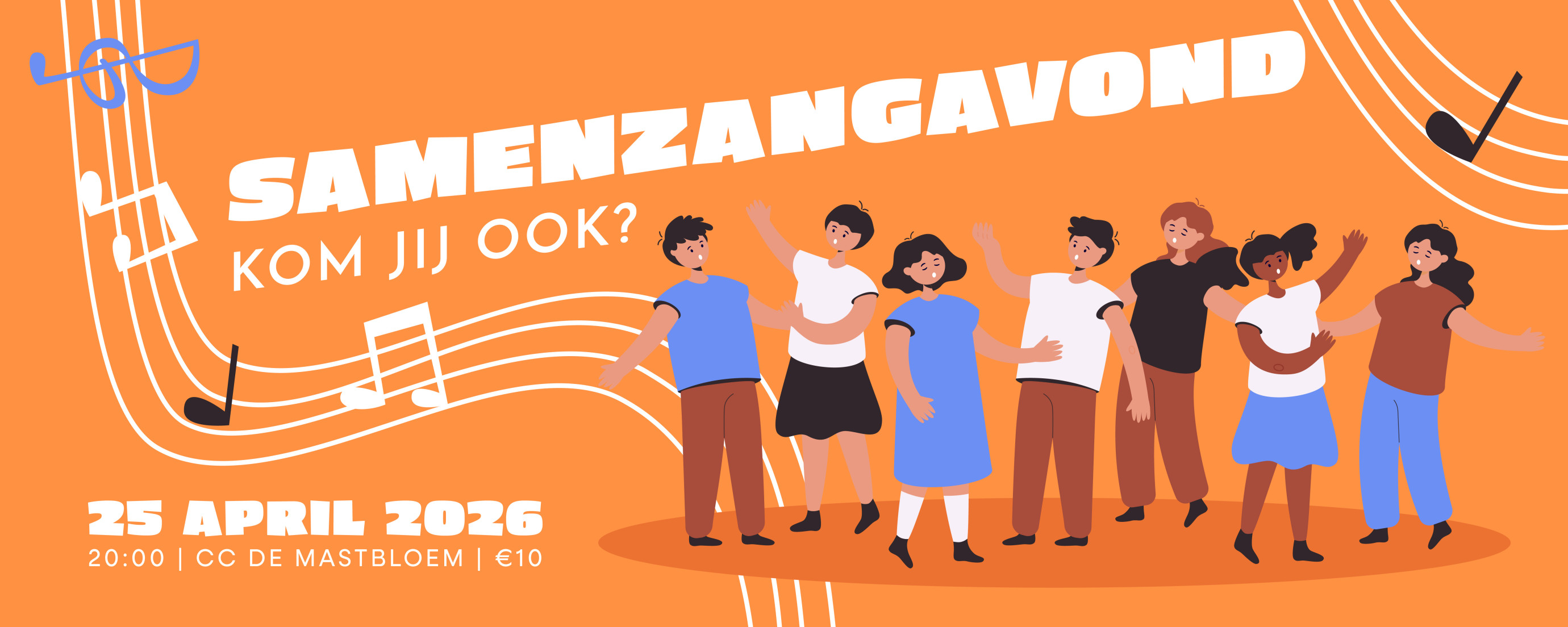 Samenzangavond_Website Banner