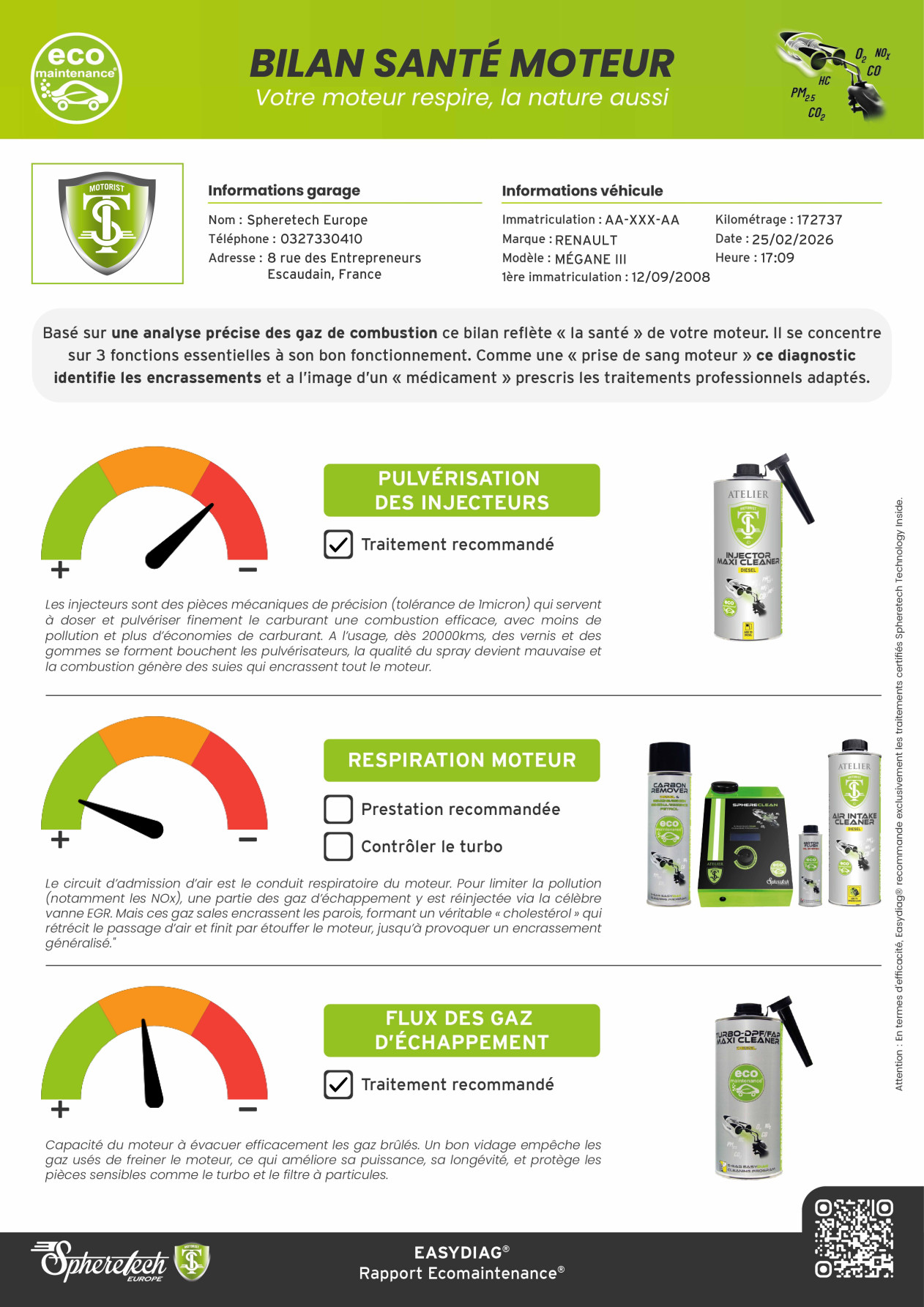 Spheretech_Rapport Easydiag_complété
