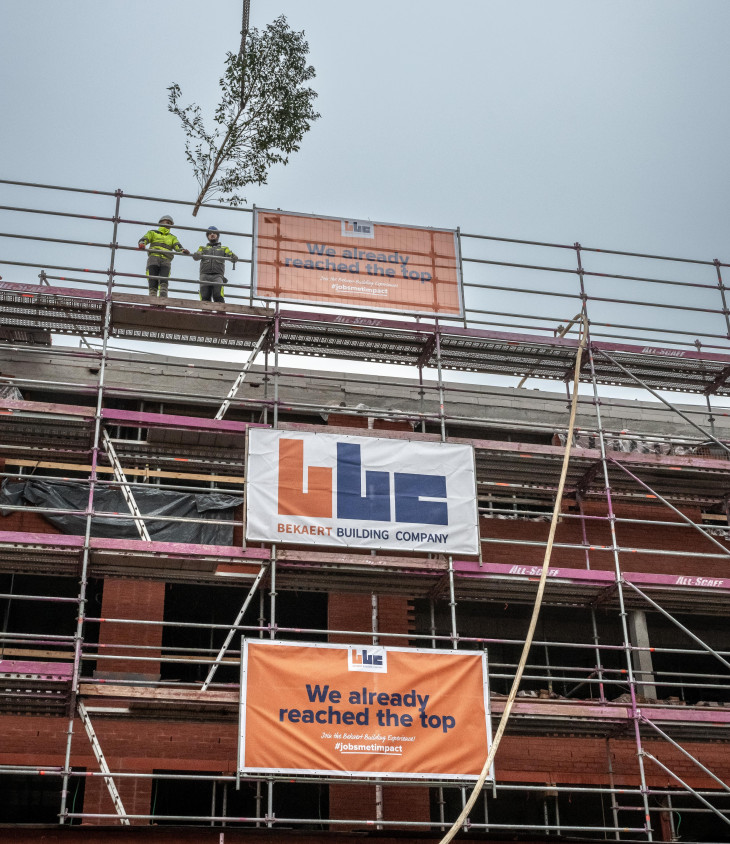 DSC_2000 Meiboomviering op onze werf in Drongen