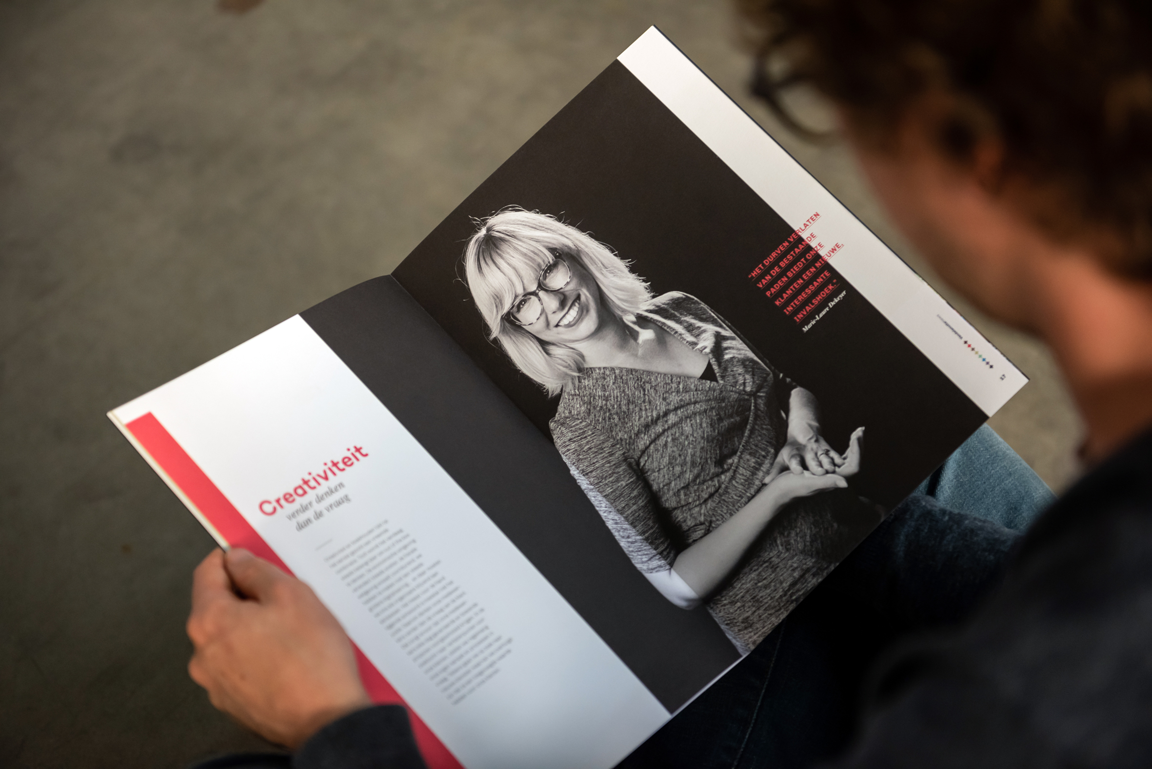 Magazine voor het bedrijf Vandelanotte