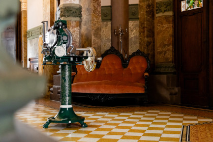 
Berkel Volano B114 – Limited Edition Art Nouveau snijmachine
 
De Berkel Volano B114...