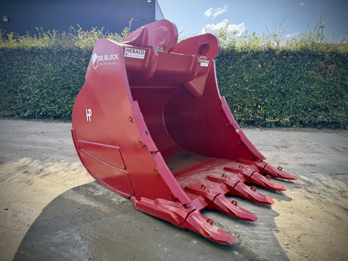 1796 - Tandenbak HEAVY DUTY CW70 DPLR14-2000mm 5000L 2