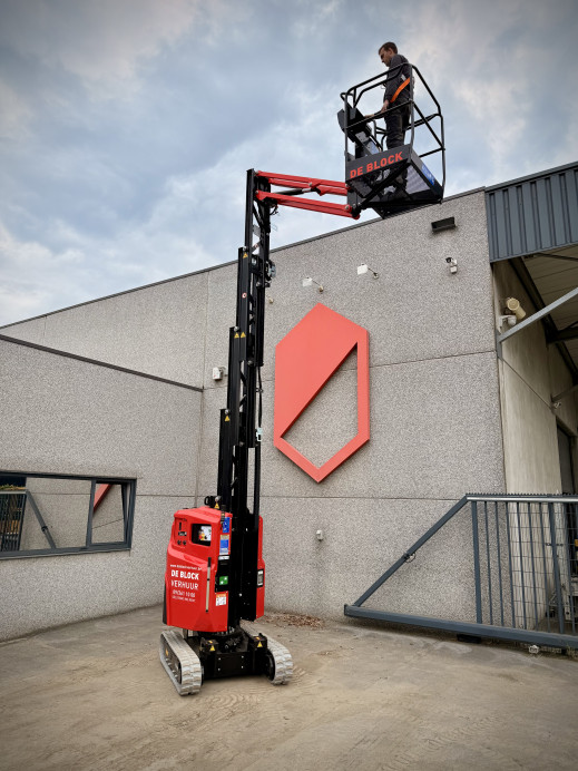 4710 - Verticale masthoogwerker rups WH 9,3m Heron 10 SB E 1
