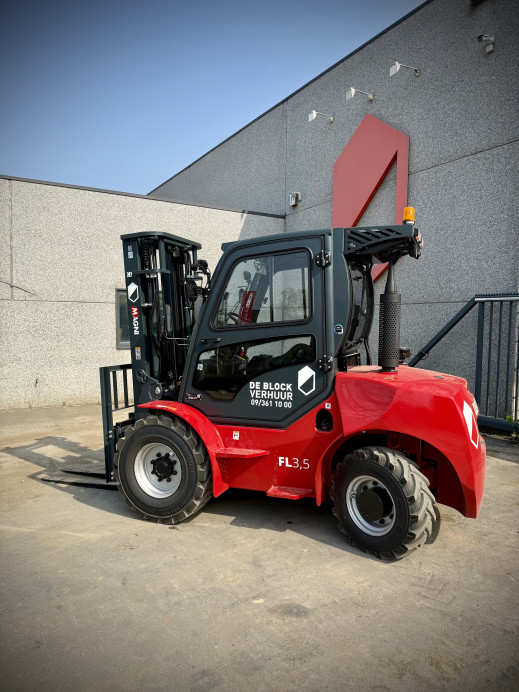 5020 - Diesel heftruck 3,5 ton 4x4 Magni FL3,5 2