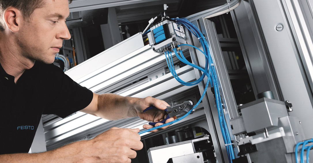 De DSBC normcilinder van Festo