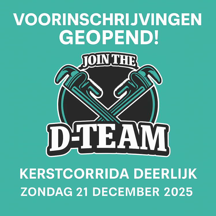 Kerstcorrida Deerlijk – Sorry Volzet!

