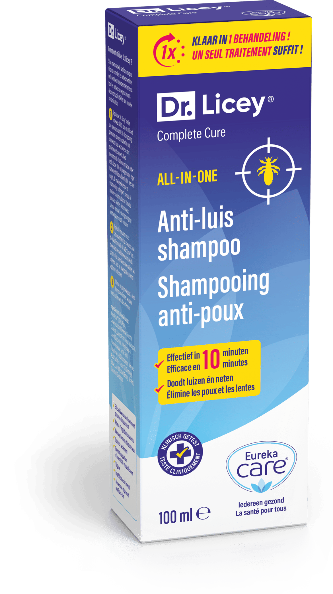 Dr. Licey Complete Cure — traitement anti-poux et lentes sans insecticide