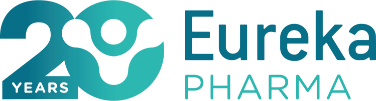 Eureka Pharma logo 20Y-RGB