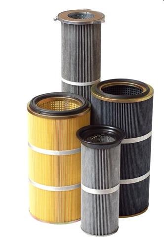 Geplooide stoffilters industriële filtratieproducten