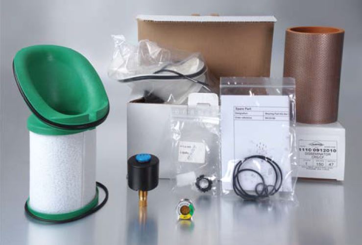 Accessoires, reserveonderdelen & servicekits voor industriële filtratieproducten