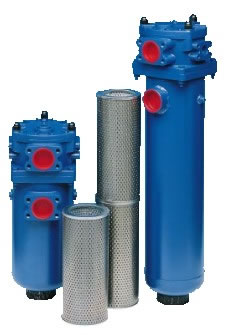 FF1093-serie in-line filters met meerdere aansluitingen