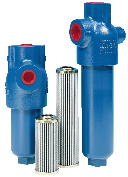 FF7100-serie gietijzeren en stalen hogedrukfilters, zijaansluiting en bovenaansluiting