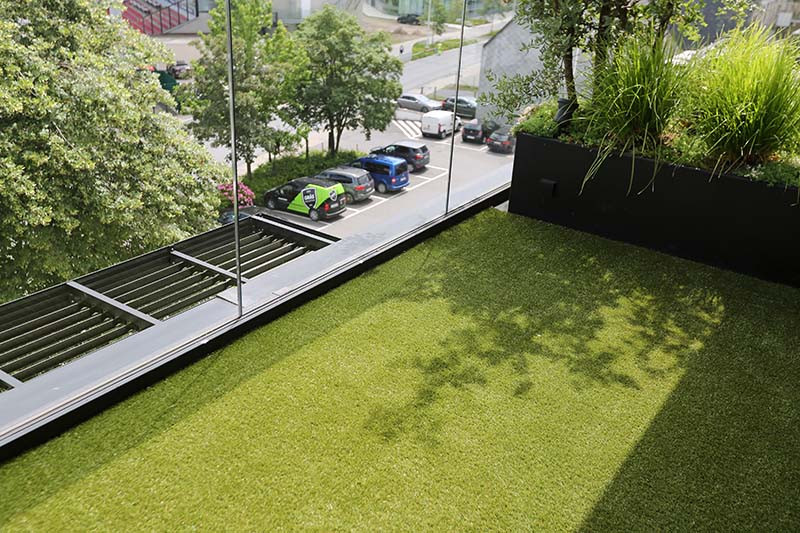 Grasmeester kunstgras geschikt voor appartement - balkon