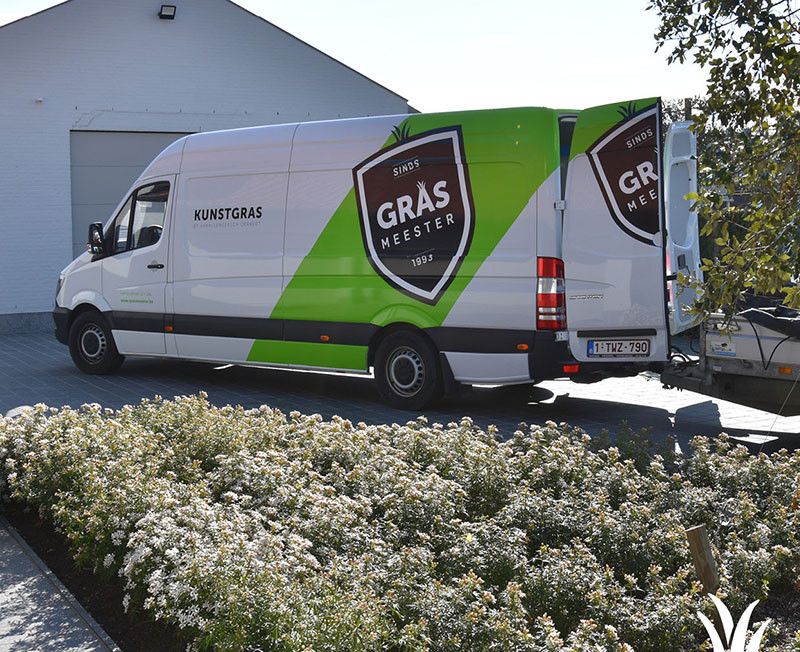 Groene tuinplezier in Roeselare met kunstgras | Grasmeester kunstgras