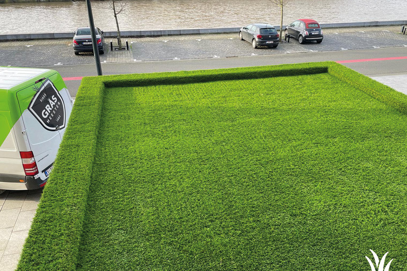 Groene tuinplezier in Roeselare met kunstgras | Grasmeester kunstgras