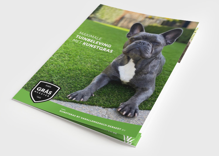 Grasmeester kunstgras brochure