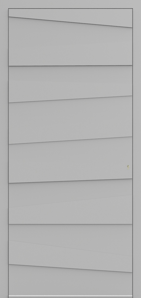 Porte d'entrée 3D MARCEL de la gamme Minimal posée par les établissements CELEREAU à Roncq Porte d'entrée 3D MARCEL de la gamme Minimal posée par les établissements CELEREAU à Roncq