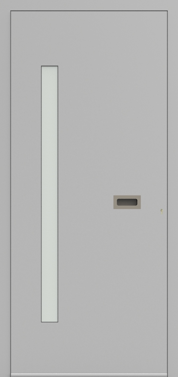 Porte d'entrée ONE 1.10 de la gamme Minimal posée par les établissements CELEREAU à Roncq Porte d'entrée ONE 1.10 de la gamme Minimal posée par les établissements CELEREAU à Roncq