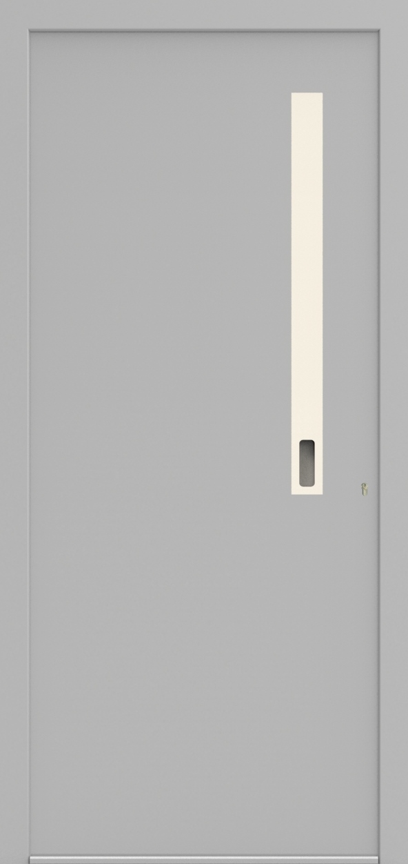 Porte d'entrée ONE 5.0 de la gamme Minimal posée par les établissements CELEREAU à Roncq Porte d'entrée ONE 5.0 de la gamme Minimal posée par les établissements CELEREAU à Roncq