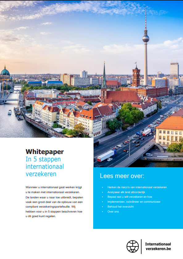 In vijf stappen internationaal verzekeren cover