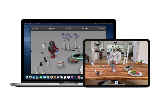 Reality Composer en Augmented Reality composer - Apple Professional ...