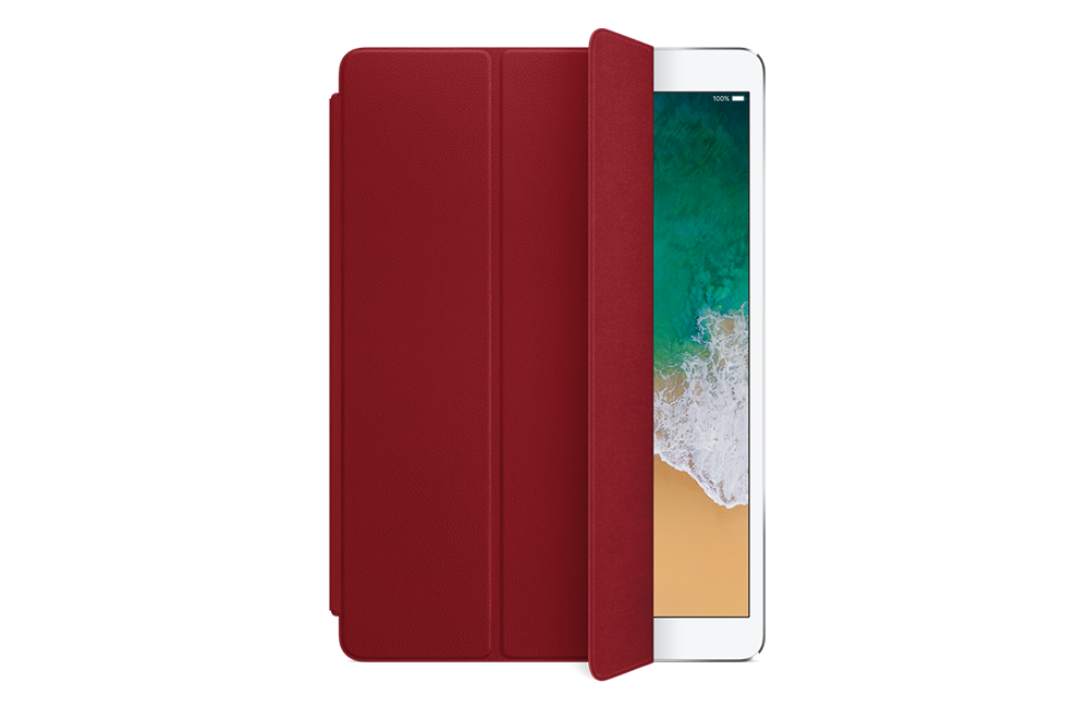 iPad105-LetherSmartCover-RED