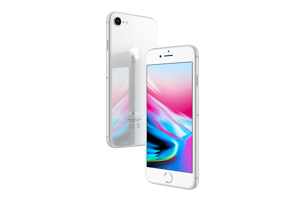 iPhone 8 zilver