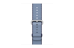 watchband-middernachtblauw-geruit-geweven-42mm