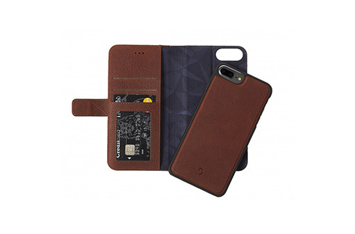 Decoded-Leather-2-in-1-Wallet-Case-met-uitneembare-Back-Cover-voor-iPhone-8+-7+-6s-+6+-Bruin-4