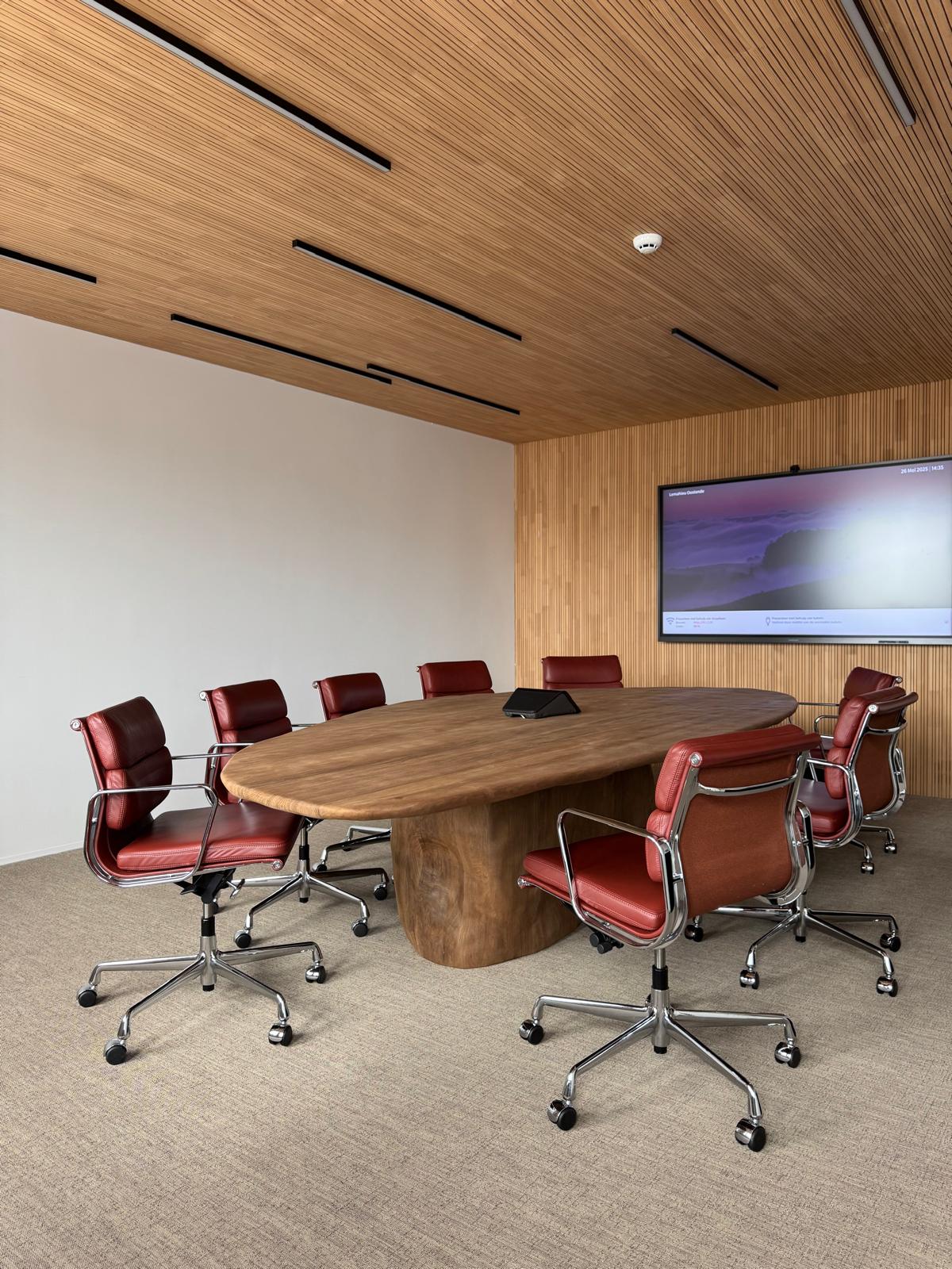 LDCwood frake boardroom table