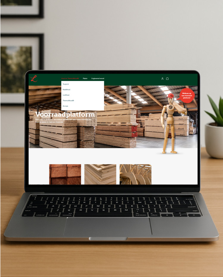 Mock-up-voorraadplatform-laptop