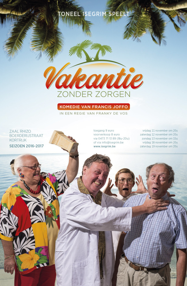 Vakantie-Affiche