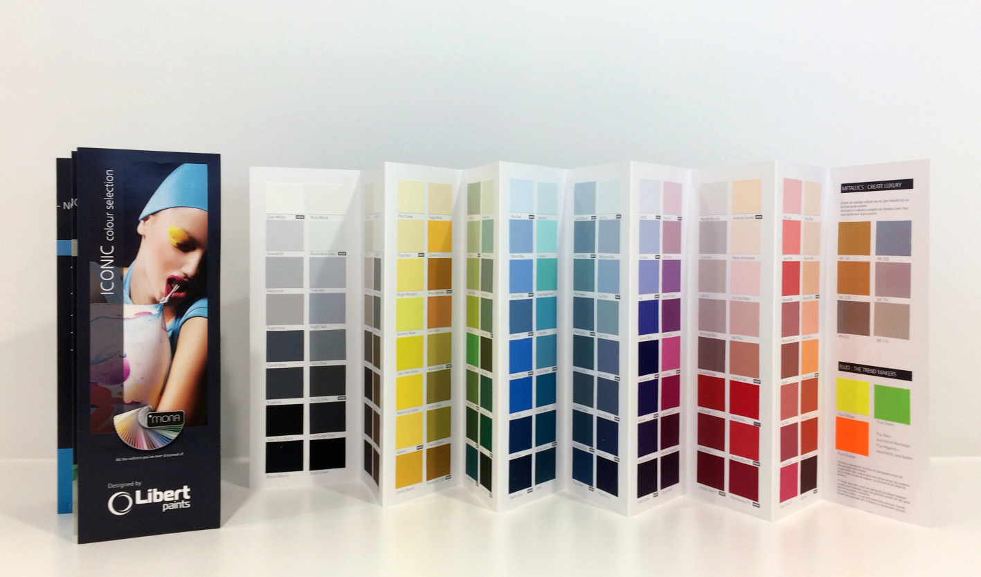 Mona Iconic kleurenkaart