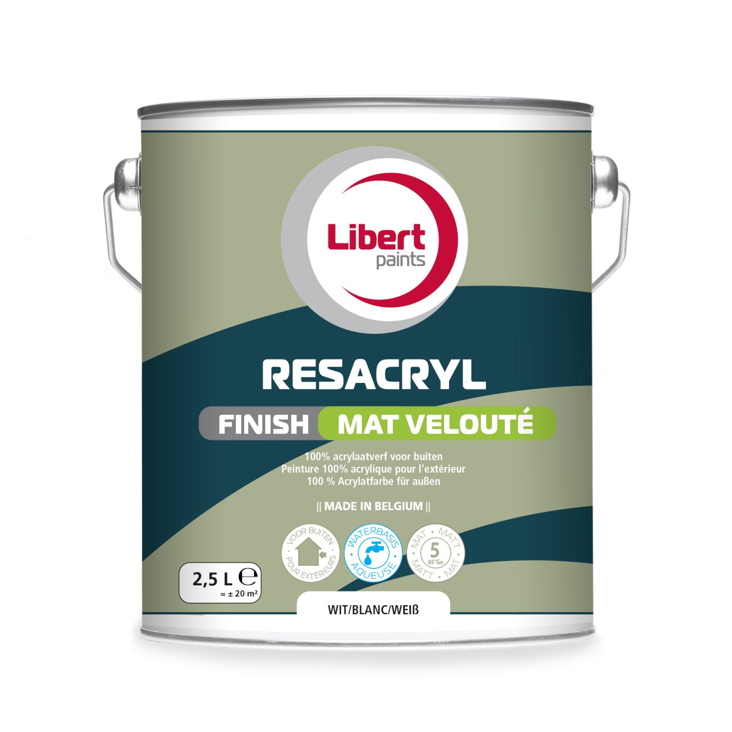 Resacryl Mat Velouté 2,5L
