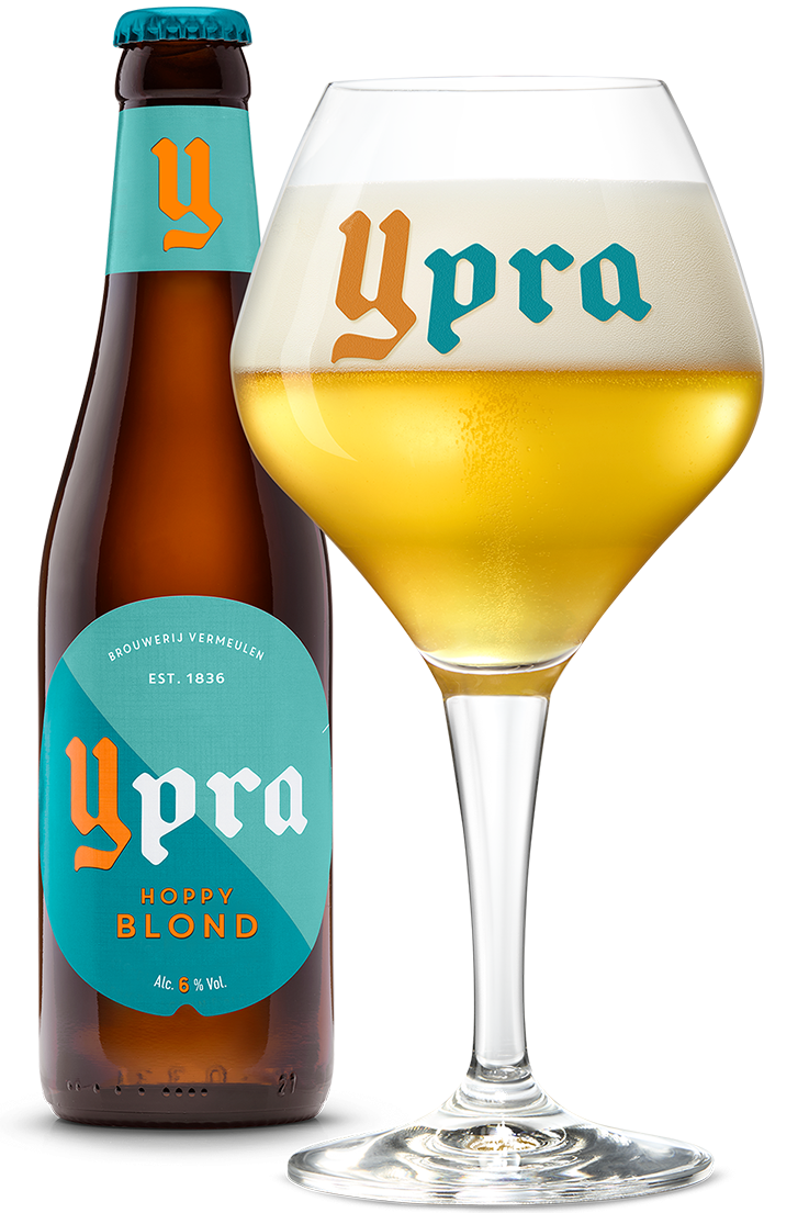 Ypra HOPPY BLOND Fles 33cl+Glas-2026-web