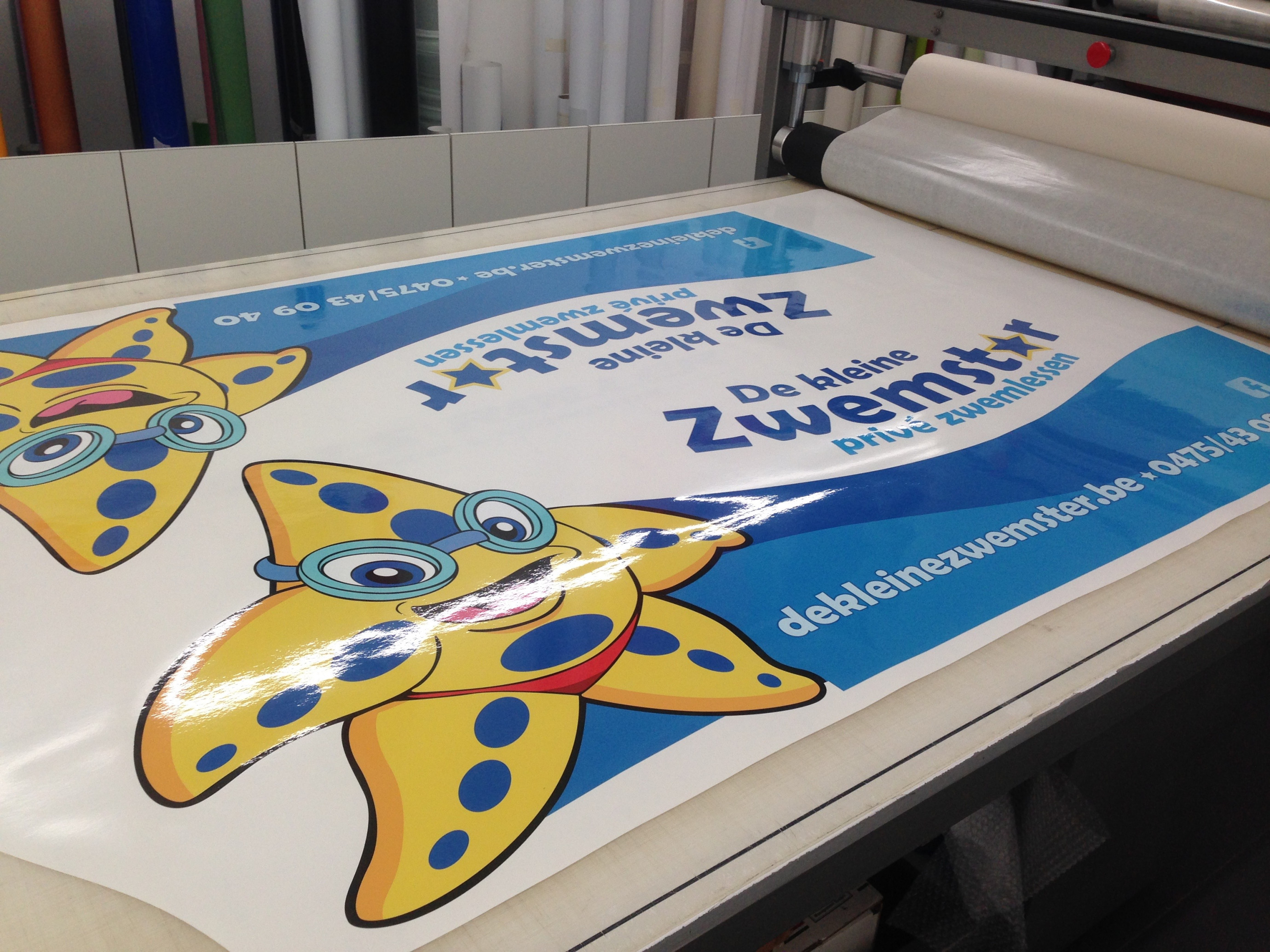 Full color belettering