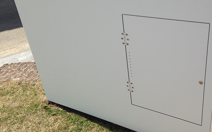 Aluminium sandwichpanelen voorzien van Full Color prints.