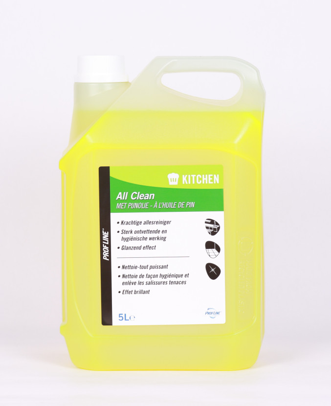 All Clean met pijnolie voorpagina