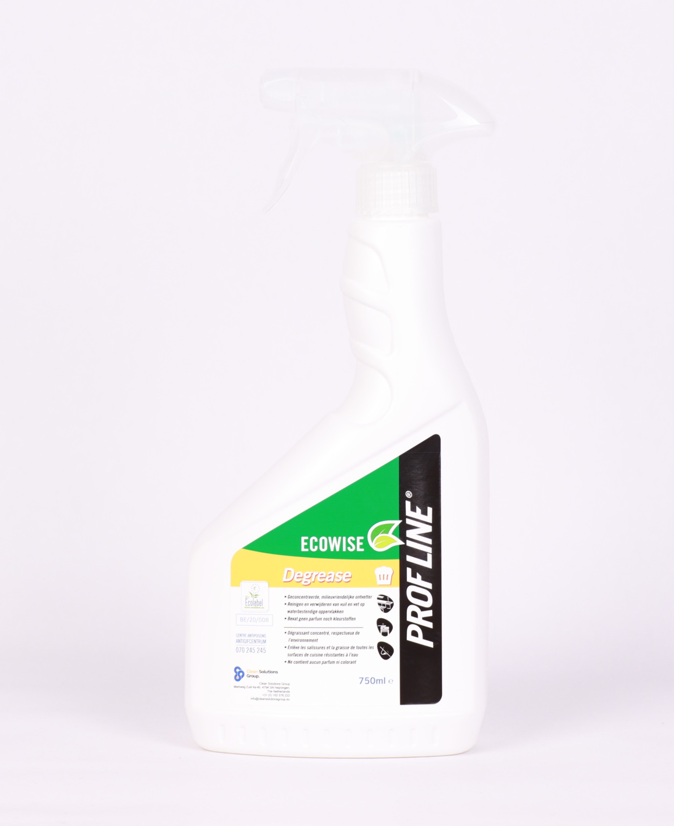 Ecowise Degrease 750ml voorpagina