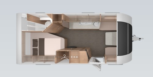 Grondplan Sudwind 580 UF