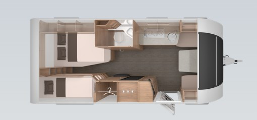 Grondplan Sudwind 580 UK