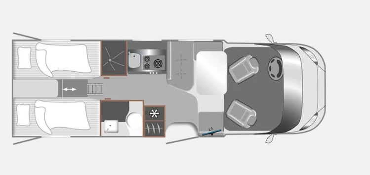 Grondplan LMC 750 EL