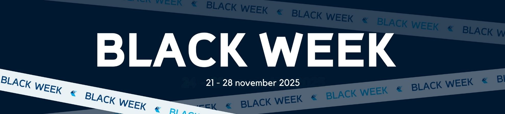 Black Week 2025 - Website banner