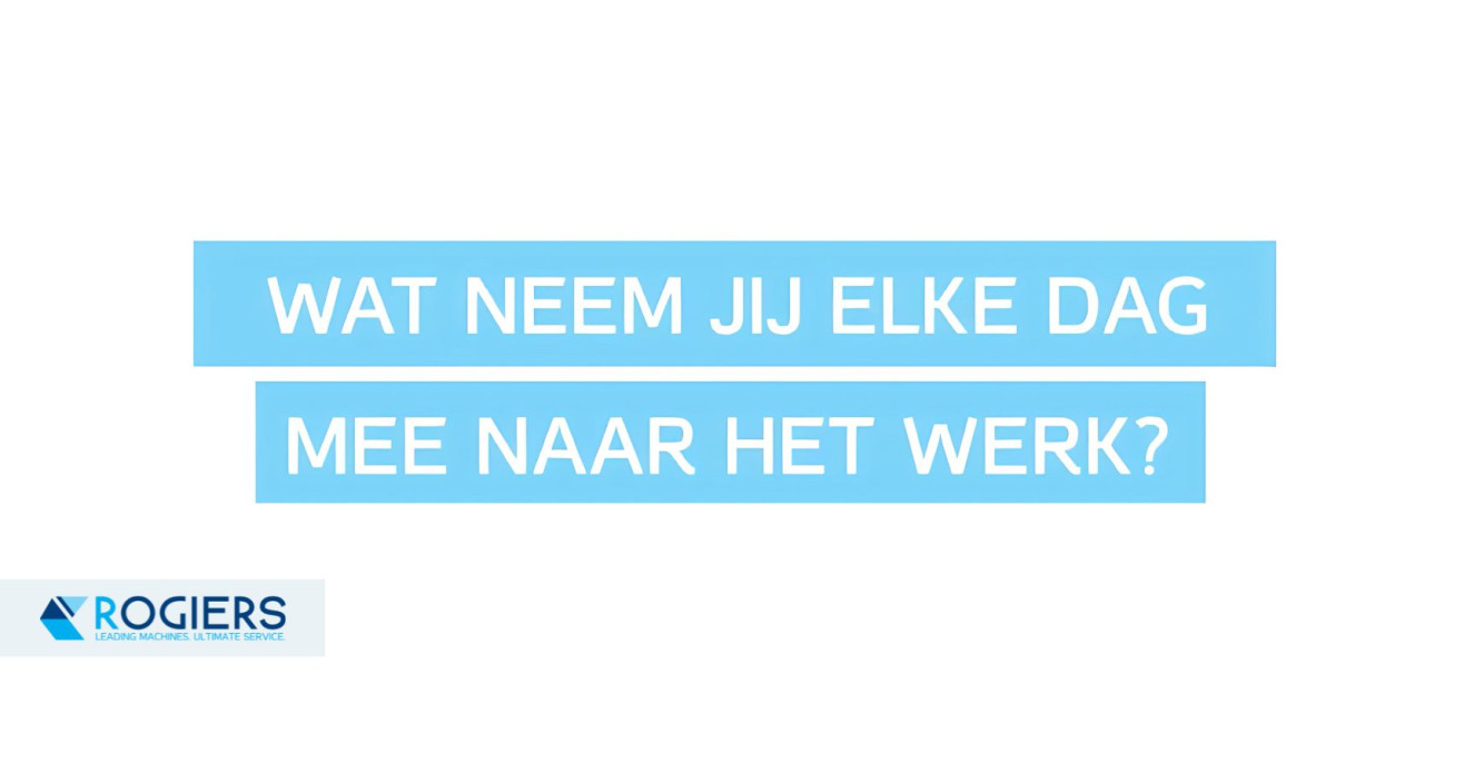 Wat neem jij elke dag mee naar het werk 
