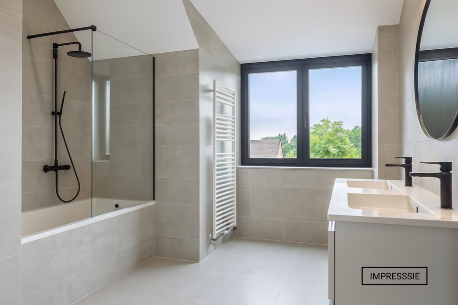 Impressie badkamer