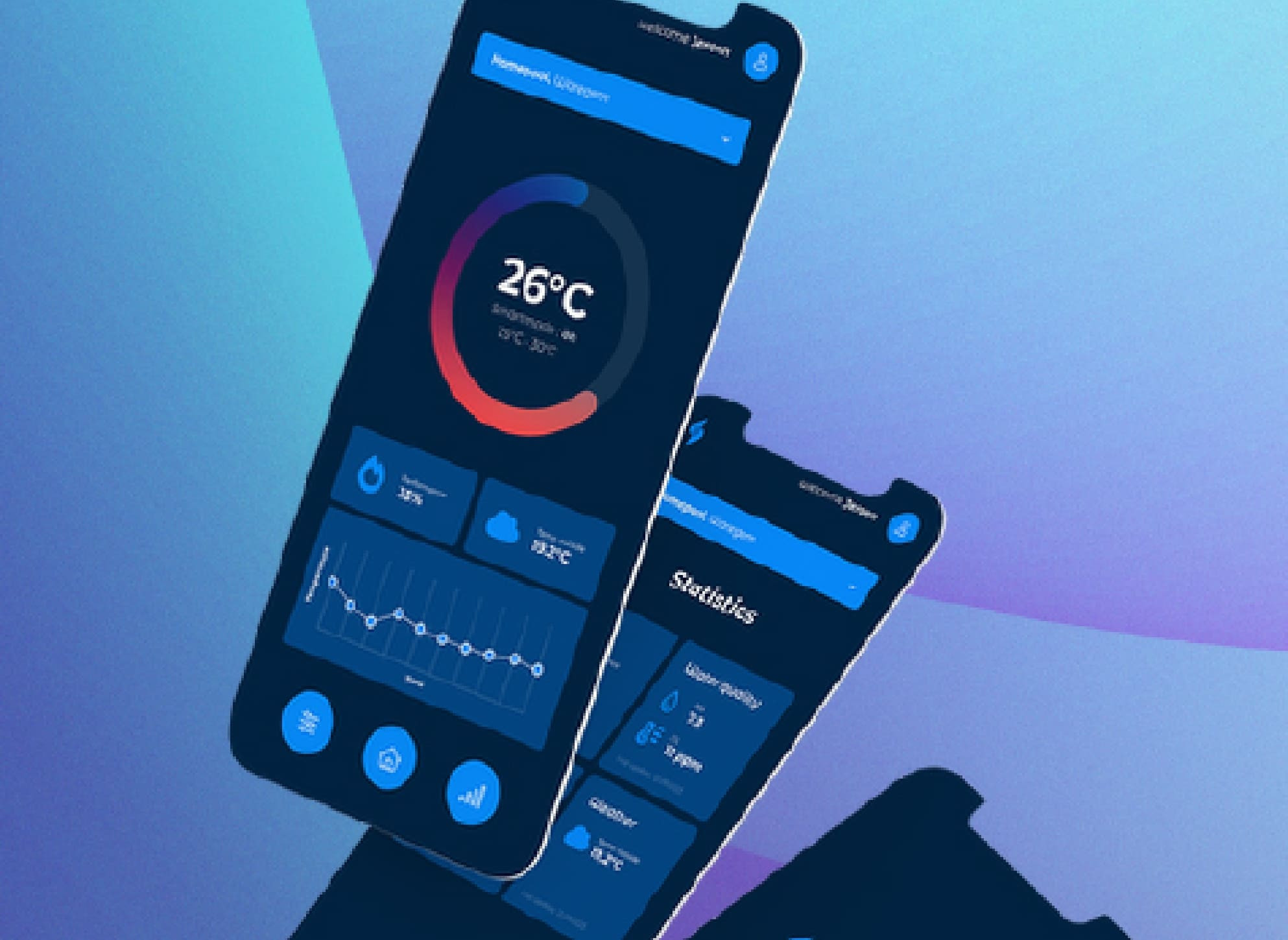 Pool control smartphone app