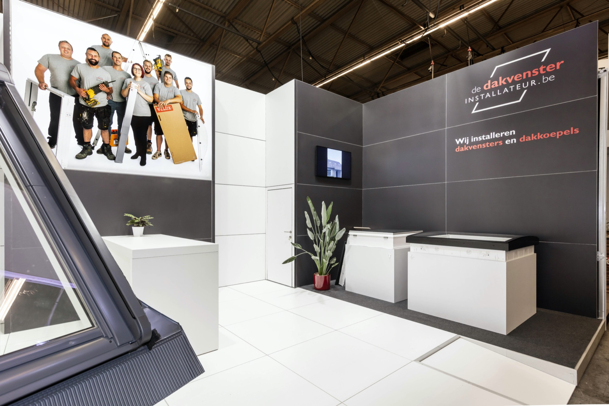 De Dakvensterinstallateur Bis, bouw- en interieursalon