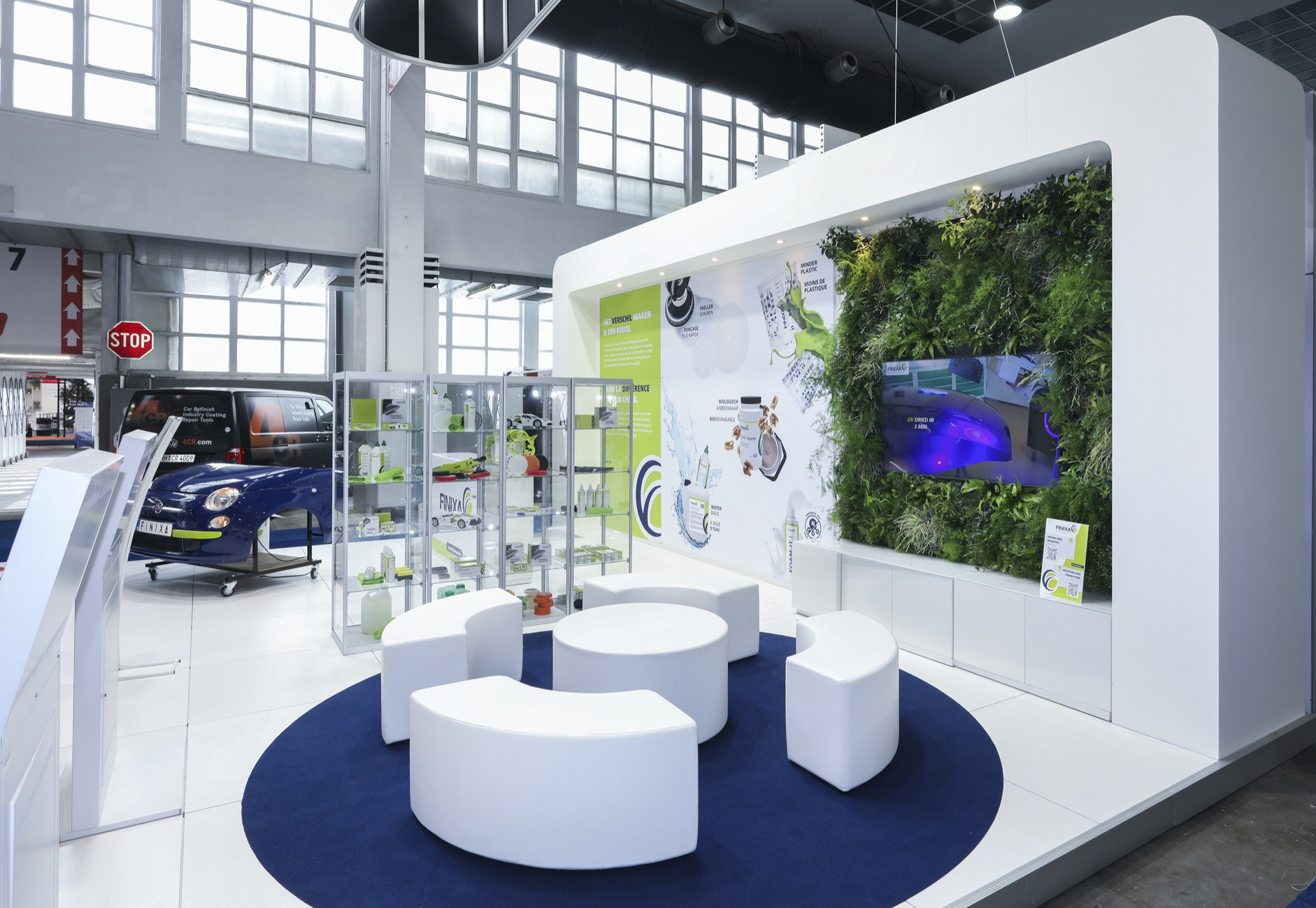 Finixa Voor Finixa realiseerde Travelexpo een professionele beursstand tijdens AutoTechnica. De focus lag op een technische en dynamische presentatie van innovatieve producten voor de automotive sector. De combinatie van branding, productdisplay en praktische indeling zorgde voor maximale zichtbaarheid op de beurs.