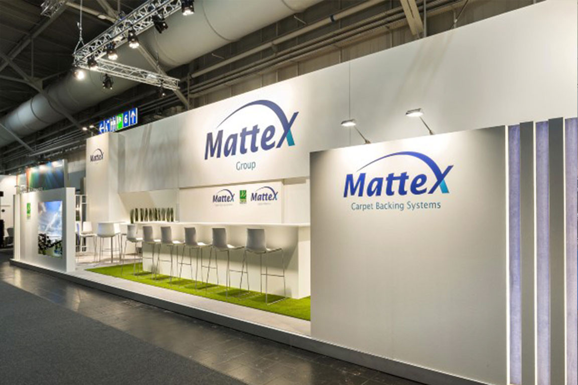 Mattex Voor Mattex realiseerde Travelexpo een stijlvolle beursstand tijdens Domotex. De focus lag op een professionele presentatie van innovatieve vloer- en matoplossingen binnen een moderne en internationale beursomgeving.